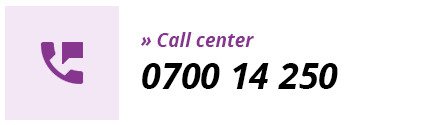 Call center - 0700 14 250